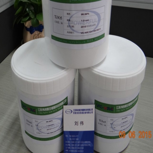 Ti3O5Titanium pentoxide vacuum coated optical material High purity titanium pentoxide in various specifications